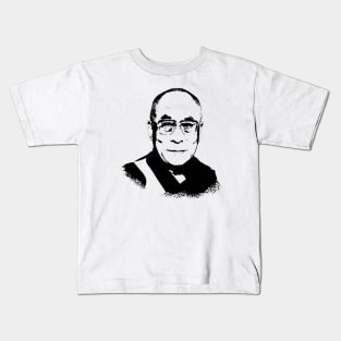 Dalai Lama Portrait Kids T-Shirt